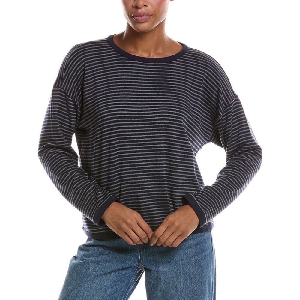 Eileen Fisher Womens  Round Neck Box Top